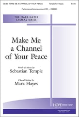 Make Me a Channel of Your Peace SATB choral sheet music cover